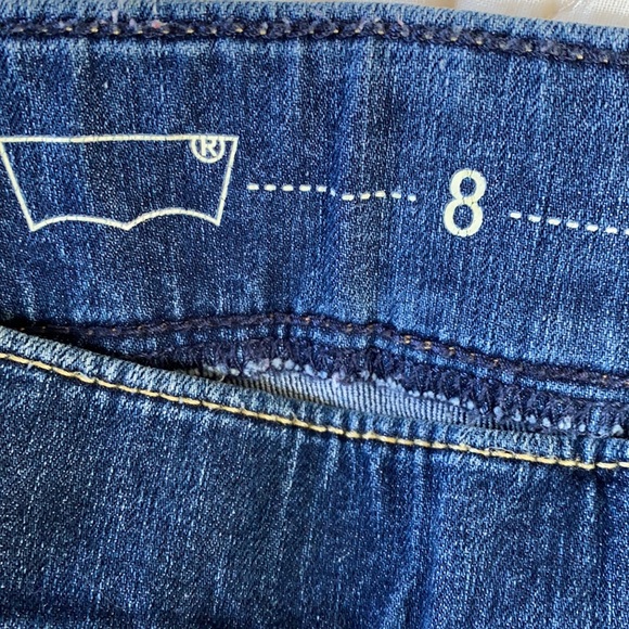 LEVI’S Pull-On Stretch Denim Jeggings Medium Wash - Picture 14 of 15